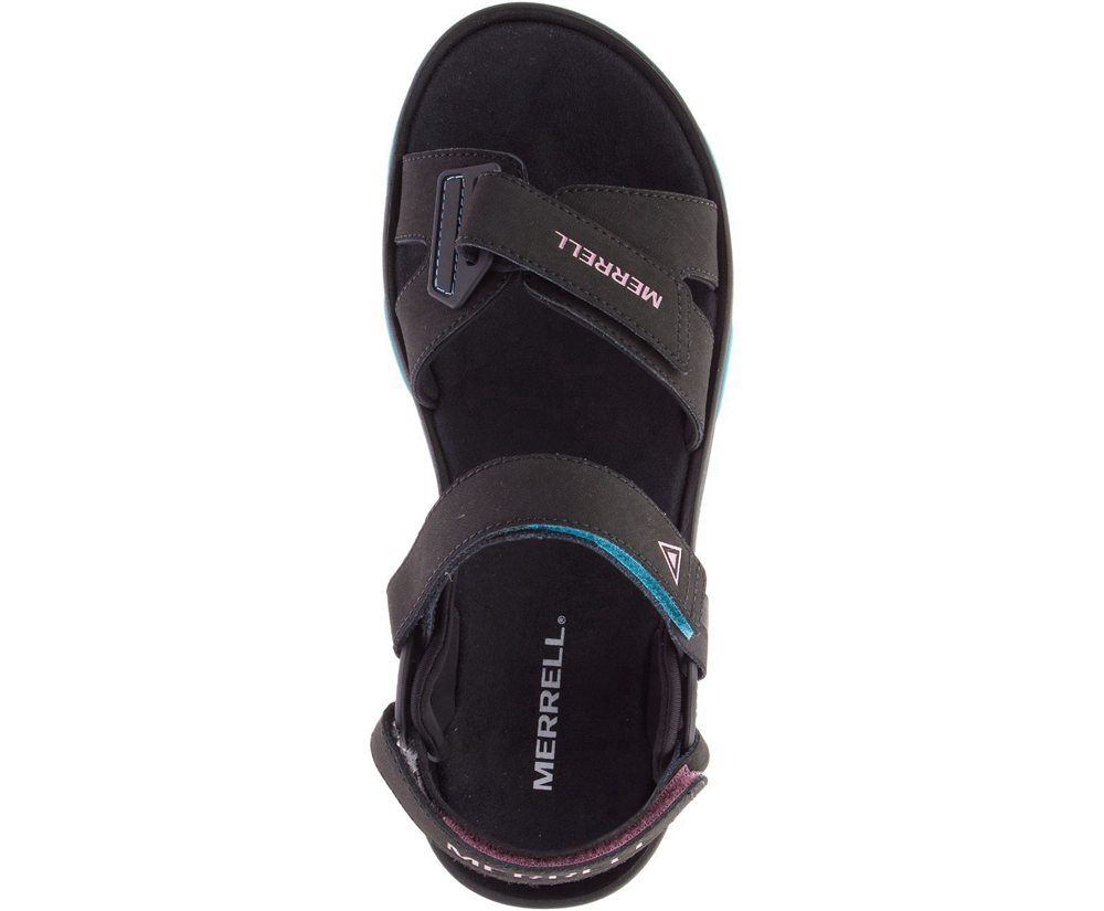 Merrell Sandals Black - Belize Convertible - Mens 09SKBXIJU